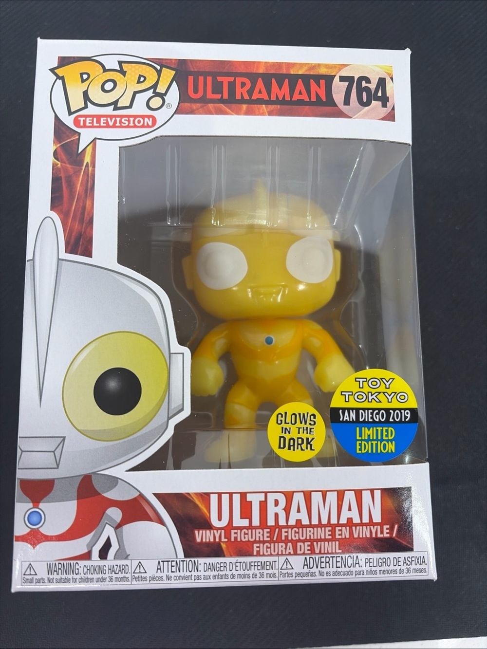 Funko Ultraman Pop! Television Box Art - Red, White, Yellow